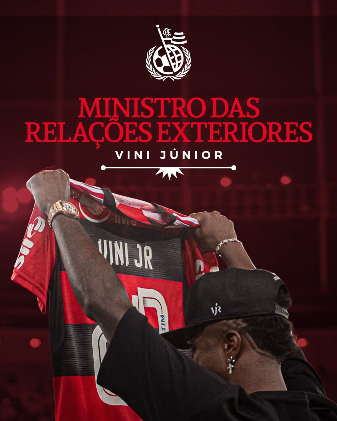 Resultado da enquete: Ministro das Relações Exteriores, Vini Júnior